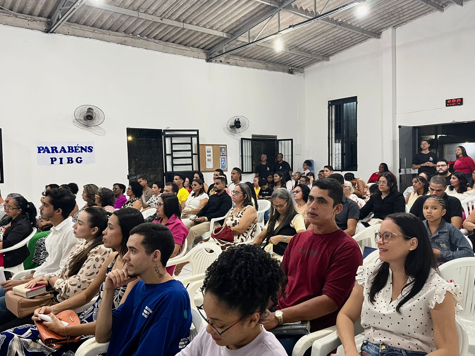 Interior da PIBG atualmente